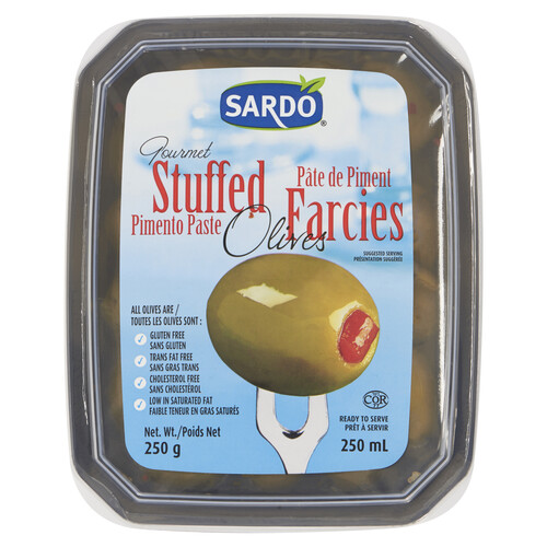 Sardo Stuffed Olives Jumbo 250 ml