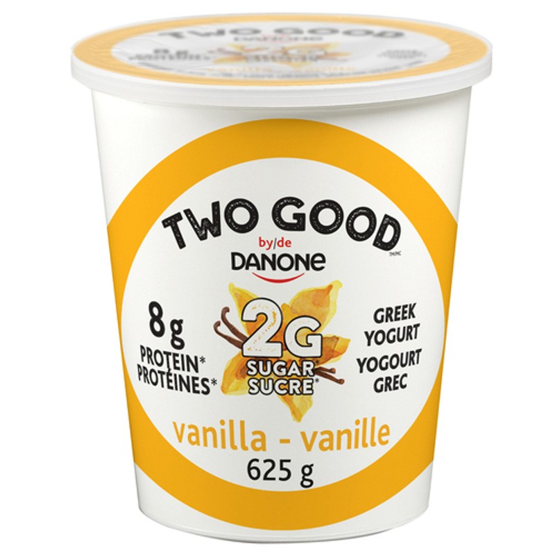 Two Good Low Sugar Greek Yogurt Vanilla Value Tub 625 g Voilà Online