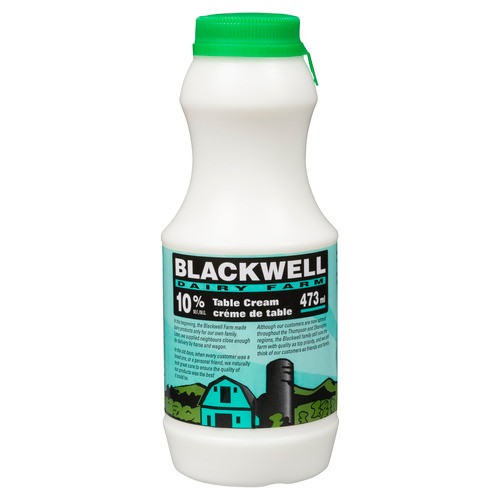 Blackwell Dairy Farm 10% Table Cream 473 ml