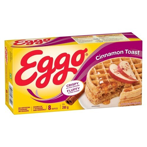 Kellogg's Eggo Frozen Waffles Cinnamon Toast 280 g