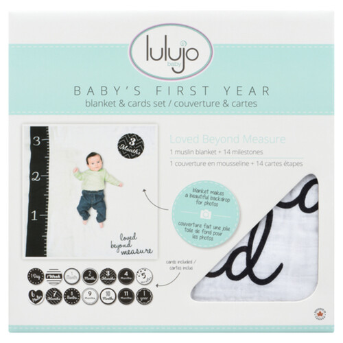 Lulujo Baby's 1st Year Assorted Milestone Set 