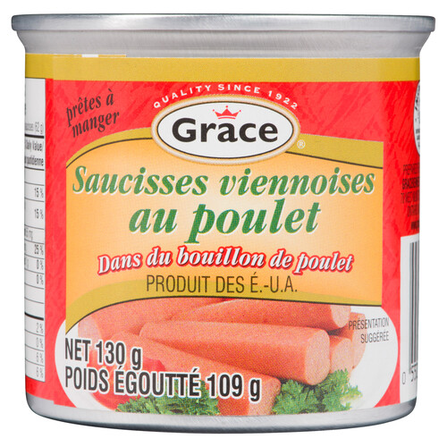 Grace Sausages Chicken Vienna 130 g