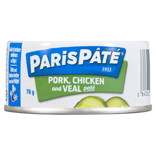 Paris Pâté Spread Pork Chicken & Veal 78 g