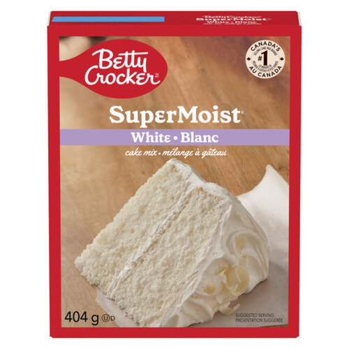 Betty Crocker Super Moist White Cake Mix 404 g