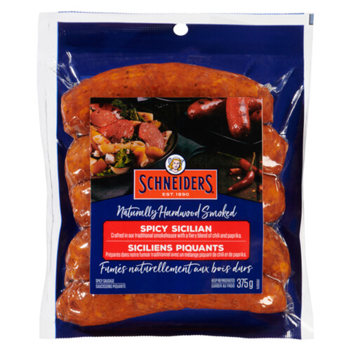 Schneiders Smoked Sausage Spicy Sicilian 375 g