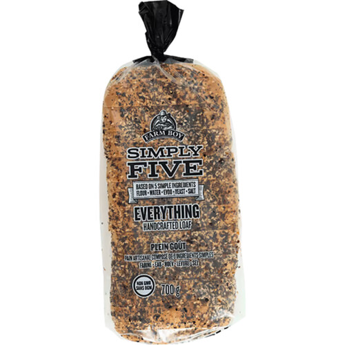 Farm Boy Simply Five Loaf Everything 700 g (frozen)