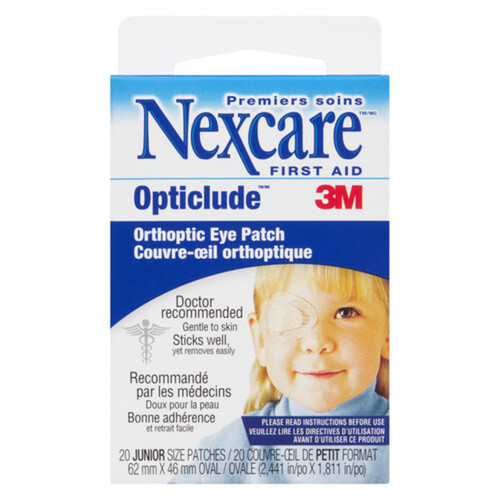 3M Nexcare Eye Patch Child Opticlude 20 Pack 1 EA