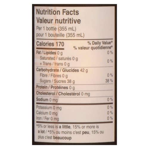 Grace Island Soda Drink Mango 355 ml (bottle)