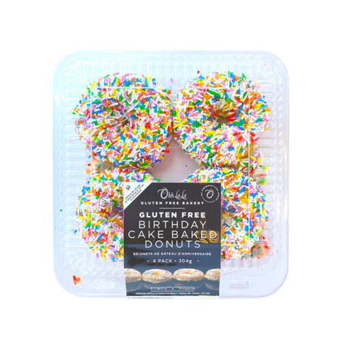 Ohh La La Gluten-Free Frozen Donuts Birthday Cake 304 g