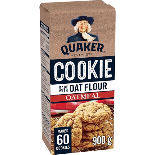 Quaker Oat Flour Oatmeal Cookie Mix 900 g