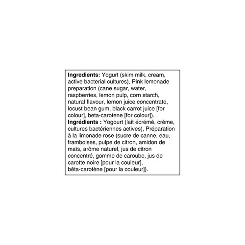 Oikos Greek Yogurt Limited Edition Pink Lemonade 4 x 100 g