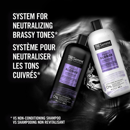 TRESemmé PRO Style Tech Conditioner Purple Blonde Ultra-Violet Neutralizer 828 ml