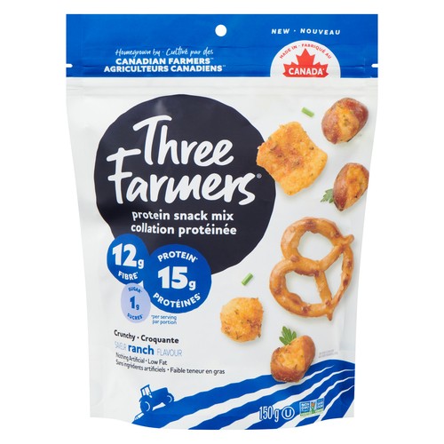 Three Farmers Protein Snack Mix Ranch 150 g