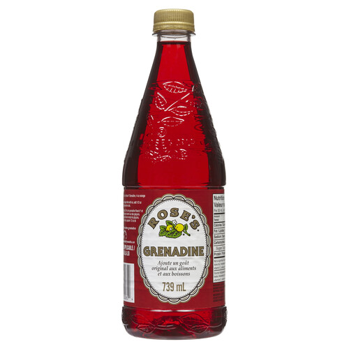 Rose's Grenadine 739 ml (bottle) Voilà Online Groceries & Offers