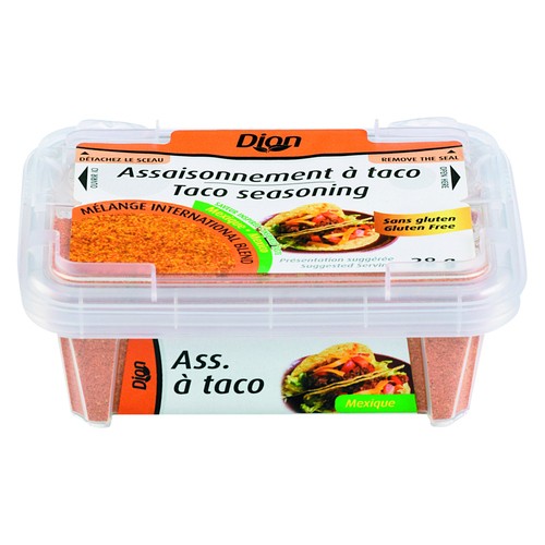 Les Aliments G. Dion Foods Taco Seasoning 38 g
