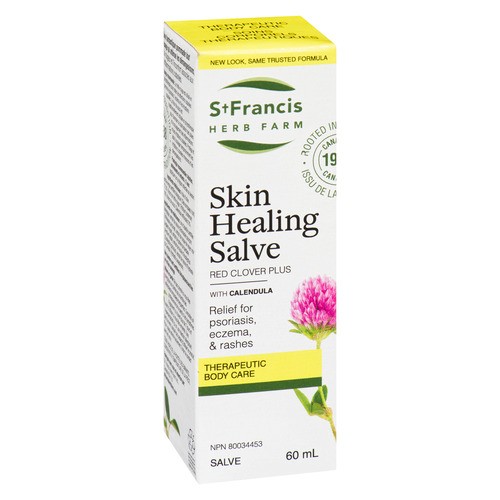 St. Francis Herb Farm Tincture Red Clover Plus Salve 60 ml