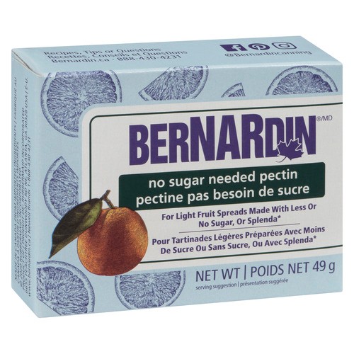 Bernardin Fruit Pectin No Sugar 49 g