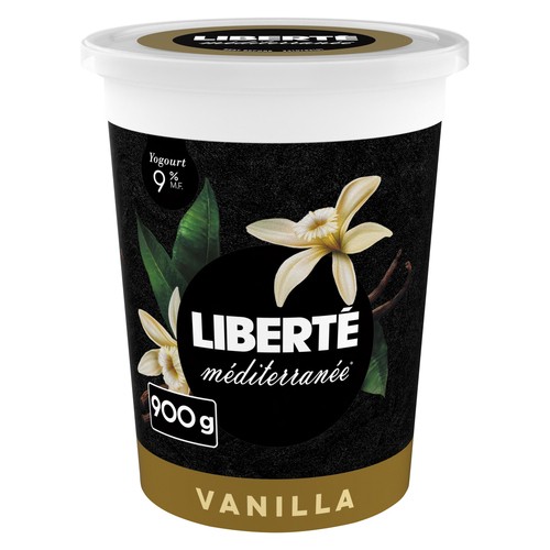 Liberté Méditerranée 9% Yogurt Vanilla 900 g