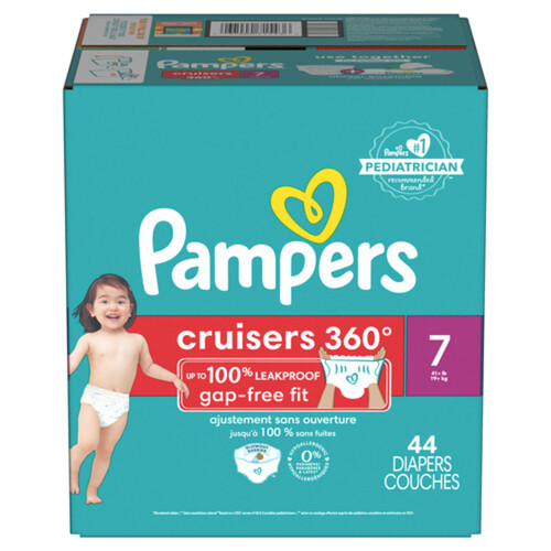 Pampers Cruisers 360 Fit Diapers Size 7 44 Count