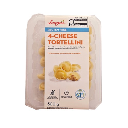 Longo's Gluten-Free Fresh Pasta 4 Cheese Tortellini 300 g