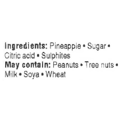 Marco's World Of Snacks Dried Pineapple Chunks Sweetened 200 g