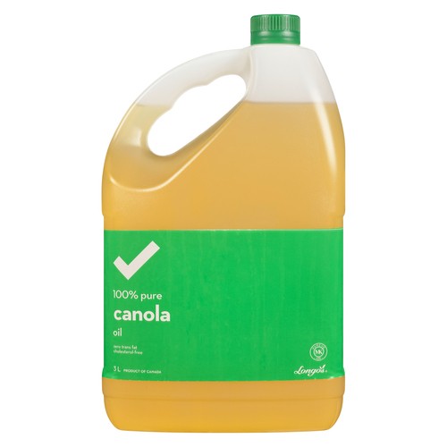 Longo's Essentials 100% Pure Canola Oil 3 L