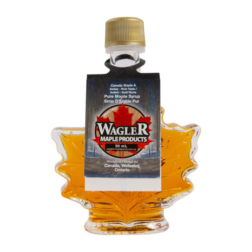 Wagler Maple Products Autumn Leaf Maple Syrup 50 mL