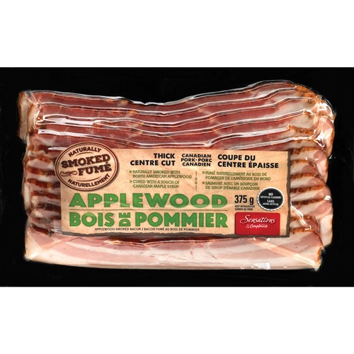 Sensations Apple Wood Smoked Bacon 375 g