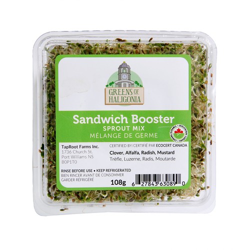 Greens Of Haligonia Sandwich Booster Sprout Mix 108 g