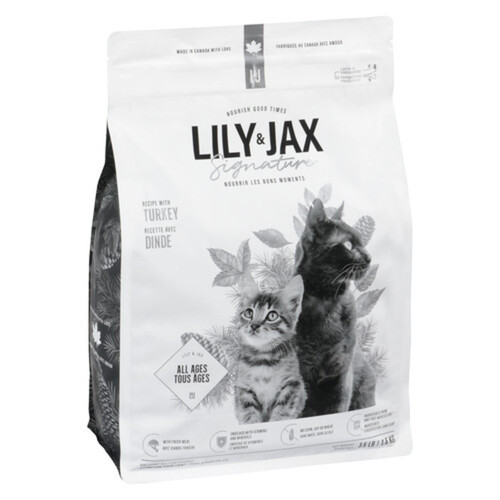 Lily & Jax Dry Cat Food Turkey Recipe 1.6 kg
