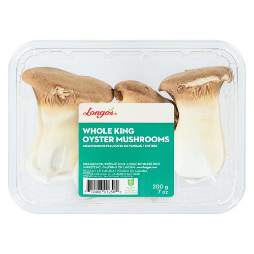 Longo's Mushrooms Whole King Oyster 200 g