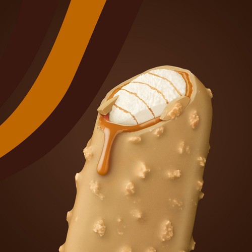 Magnum Ice Cream Bar Double Gold Caramel 3 x 85 ml