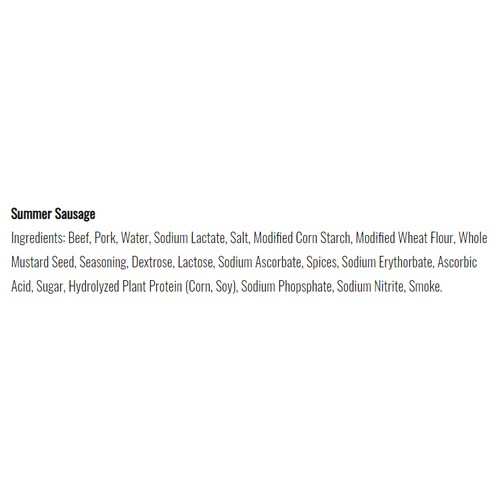 Drake Meats Summer Sausage Semi Dry 1 kg