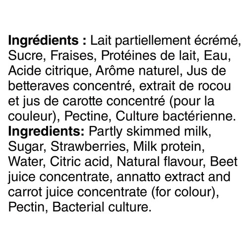 Liberté Classique 2.9% Smooth Traditional Yogurt Strawberry 650 g
