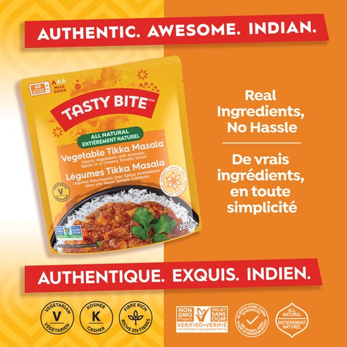 Tasty Bite Vegetable Tikka Masala Mild 285 g