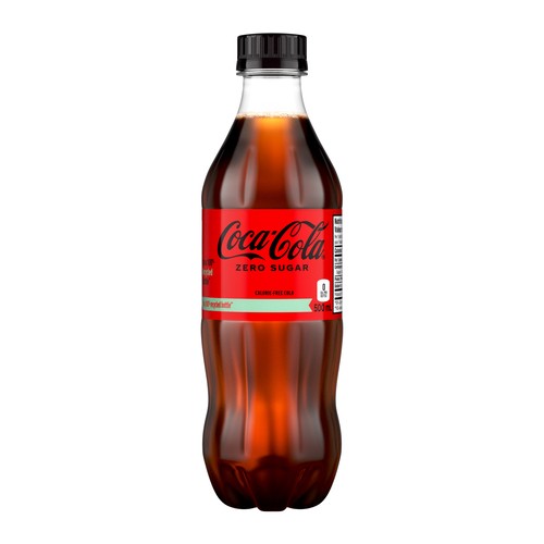 Coca-Cola Zero Sugar Soda 500 ml (bottle)
