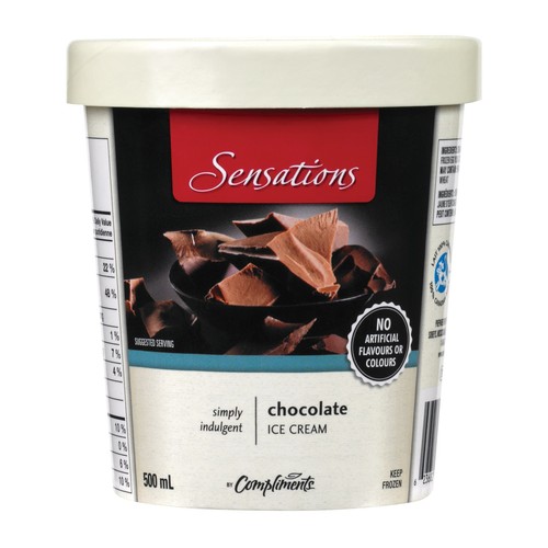 Sensations Ice Cream Chocolate 500 ml