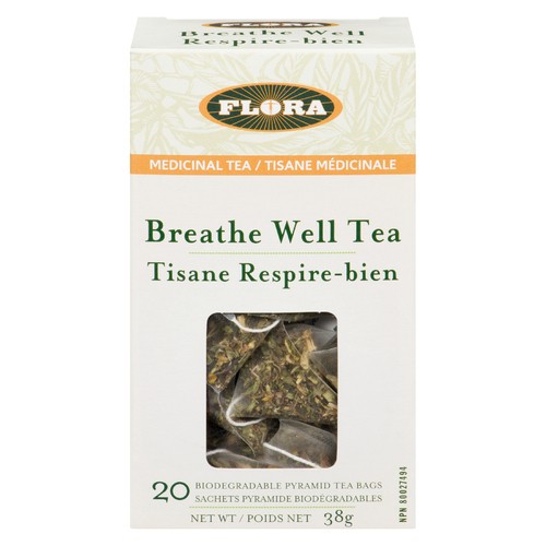 Flora Medicinal Tea Breathe Well 20 EA