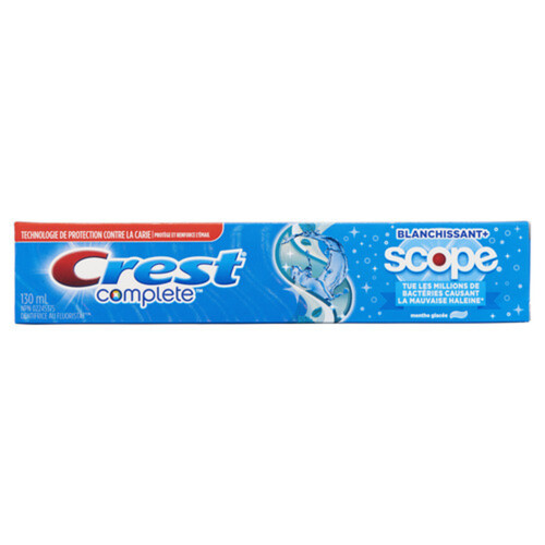 Crest Toothpaste Whitening & Scope Peppermint 130 ml