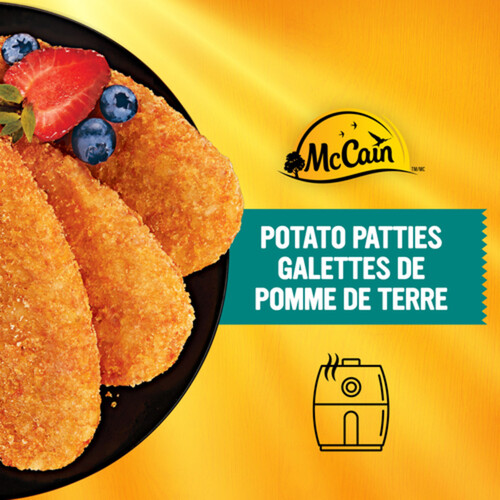 McCain 9 Minute No Flip Potato Patties 6 x 1.4kg