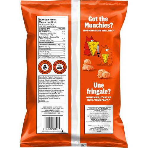 Munchies Popcorn Cheeky Cheddar Flavoured 140 g