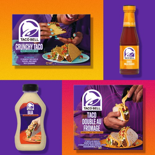 Taco Bell Taco Cravings Kit Crunchy 260 g