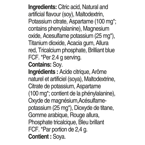 Crystal Light Drink Mix Strawberry Orange Banana 39 g
