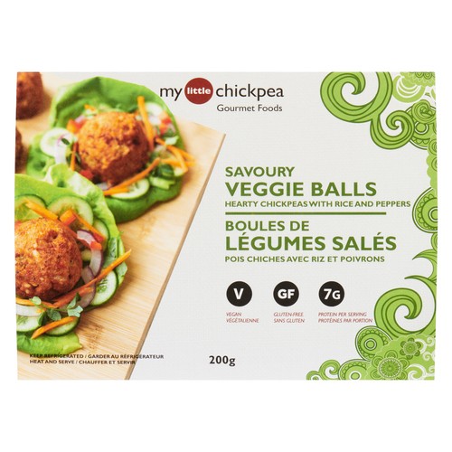 My Little Chickpea Gluten-Free Savoury Veggie Balls 200 g