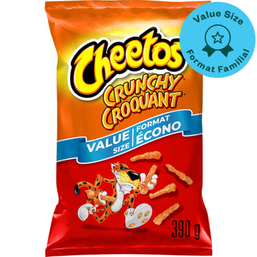 Cheetos Cheese Flavoured Snacks Crunchy 390 g