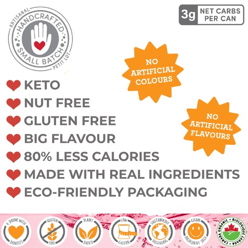 Happy Belly Kombucha Raspberry Limeade 250 ml (can)