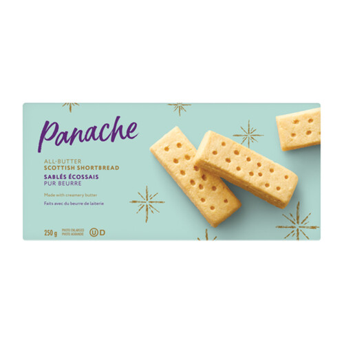 Panache Scottish Shortbread Cookies All-Butter 250 g