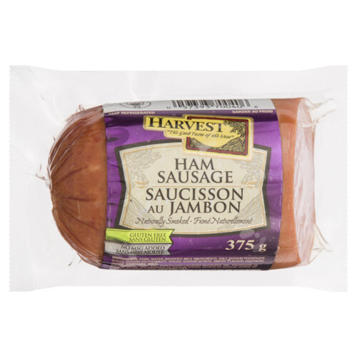 Harvest Meats Naturally Smoked Ham Sausage 375 g