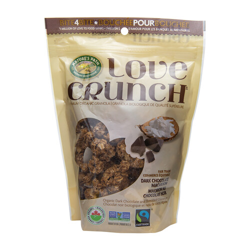 Nature's Path Organic Granola Dark Chocolate Macaroon 325 g