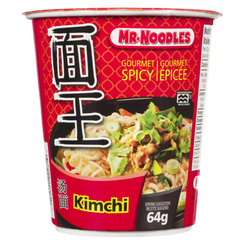 Mr Noodles Cup Soup Noodles Kimchi 64 g